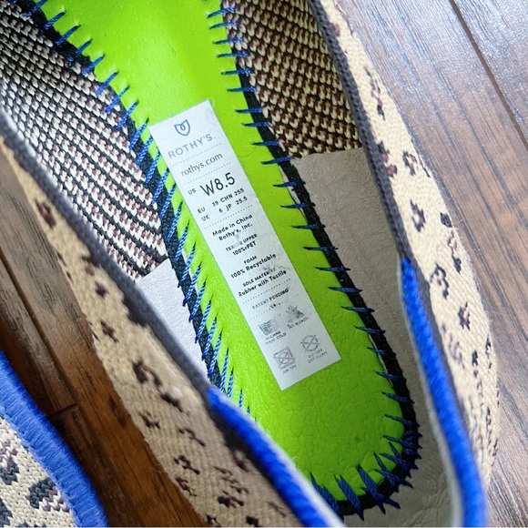 Rothy’s • The Loafer slip on Cheetah print spotted leopard retired discontinued - Picture 8 of 14